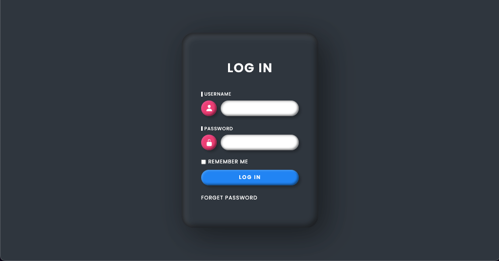 CSS Claymorphism Login Form Design using Html & CSS